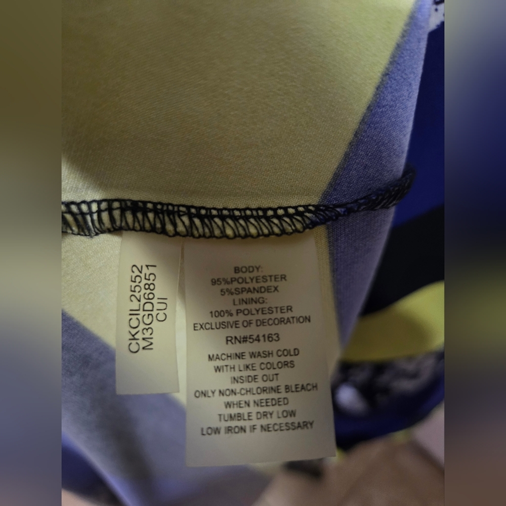 Calvin Klein Multi-Color Patterned Maxi Dress - image 7